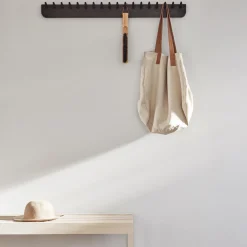 Lightweight Bench, white oiled oak