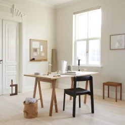 Lightweight Stool, oiled oak