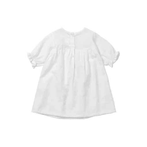 Lilibeth Dress Baby, white dot