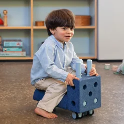 Lille gåbil, deep blue/sky blue