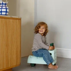 Lille gåbil, ocean mint/forest green