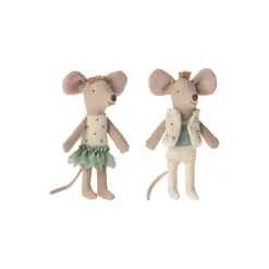 Lillesøster & lillebror royale tvillingemus i æske