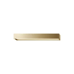 LINEA W3 væglampe, brass
