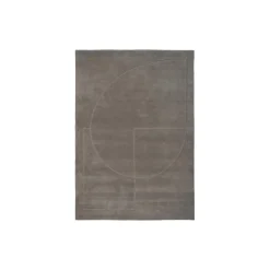 Lineal Poem gulvtæppe, grey