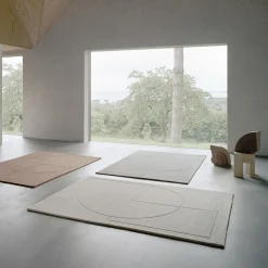 Lineal Poem gulvtæppe, grey