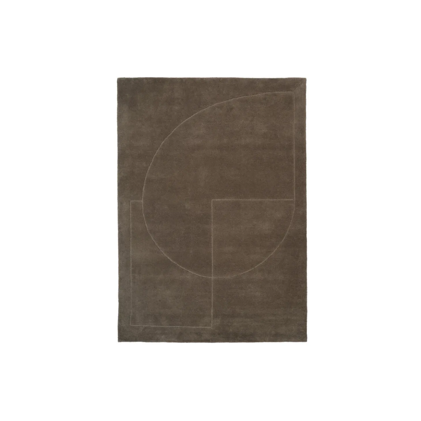 Lineal Poem gulvtæppe, moss