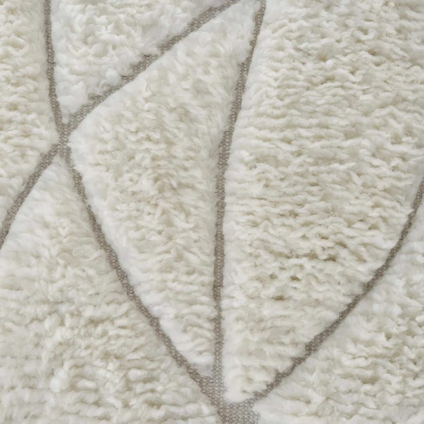 Lineal Sweep gulvtæppe, white