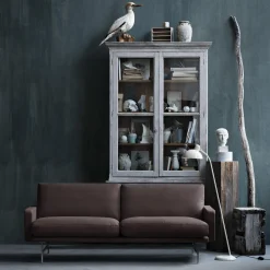 Lissoni™ PL112 sofa, dark green 1161