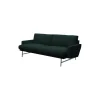 Lissoni™ PL112 sofa, dark green 1161