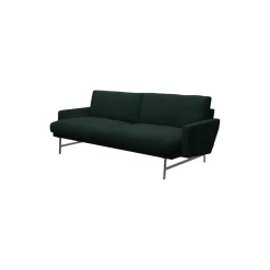 Lissoni™ PL112 sofa, dark green 1161