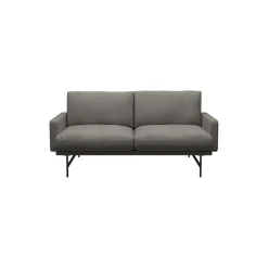 Lissoni™ PL112S 2 pers. sofa, Fiord 351/brown bronze