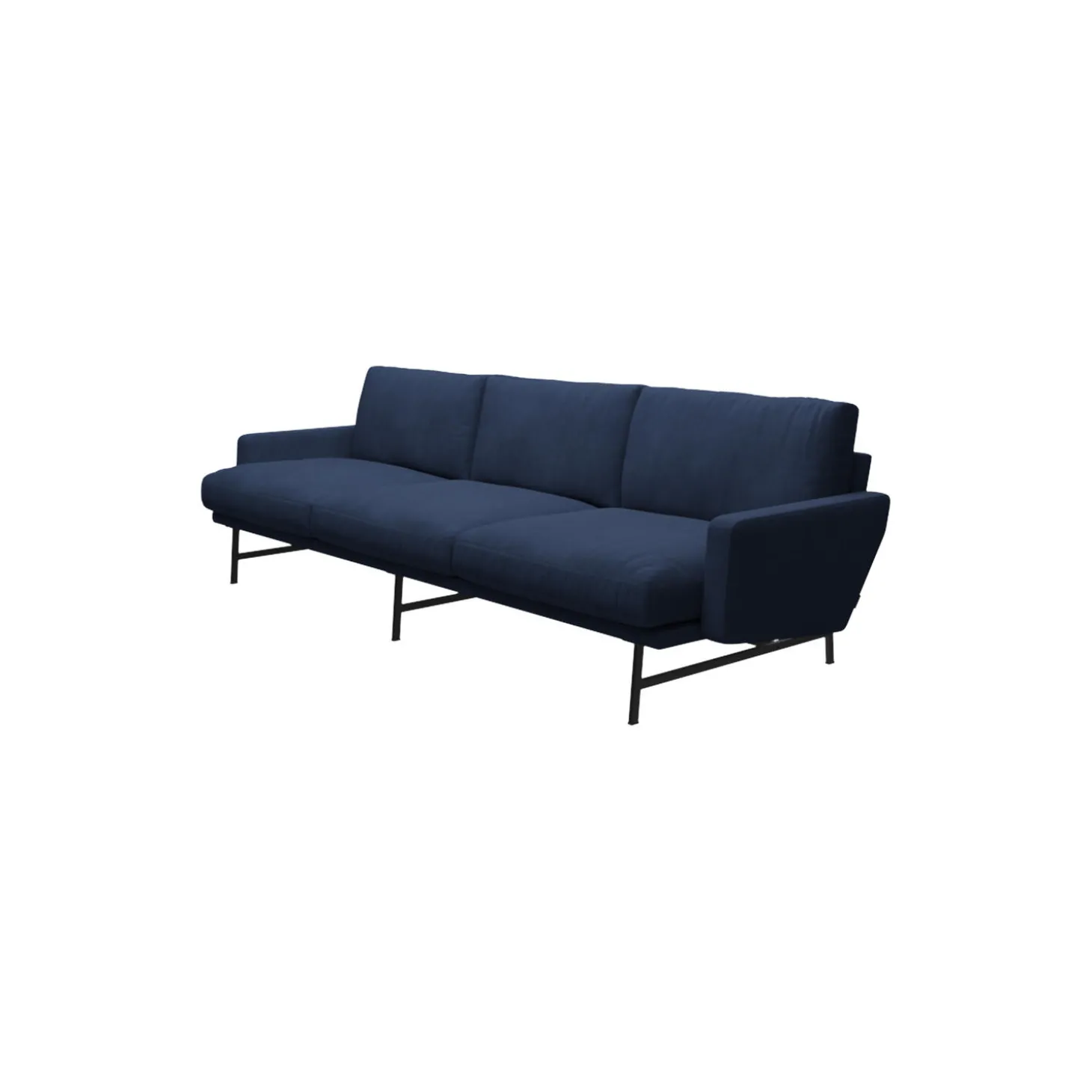 Lissoni™ PL113S sofa, dark blue 1155