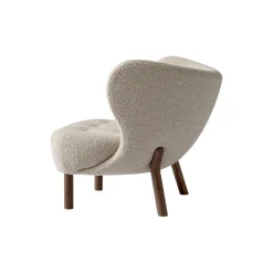 Little Petra VB1 loungestol & fodskammel ATD1, Karakorum 003/olieret valnød