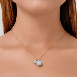 Little Prime Vedhæng, milky aqua