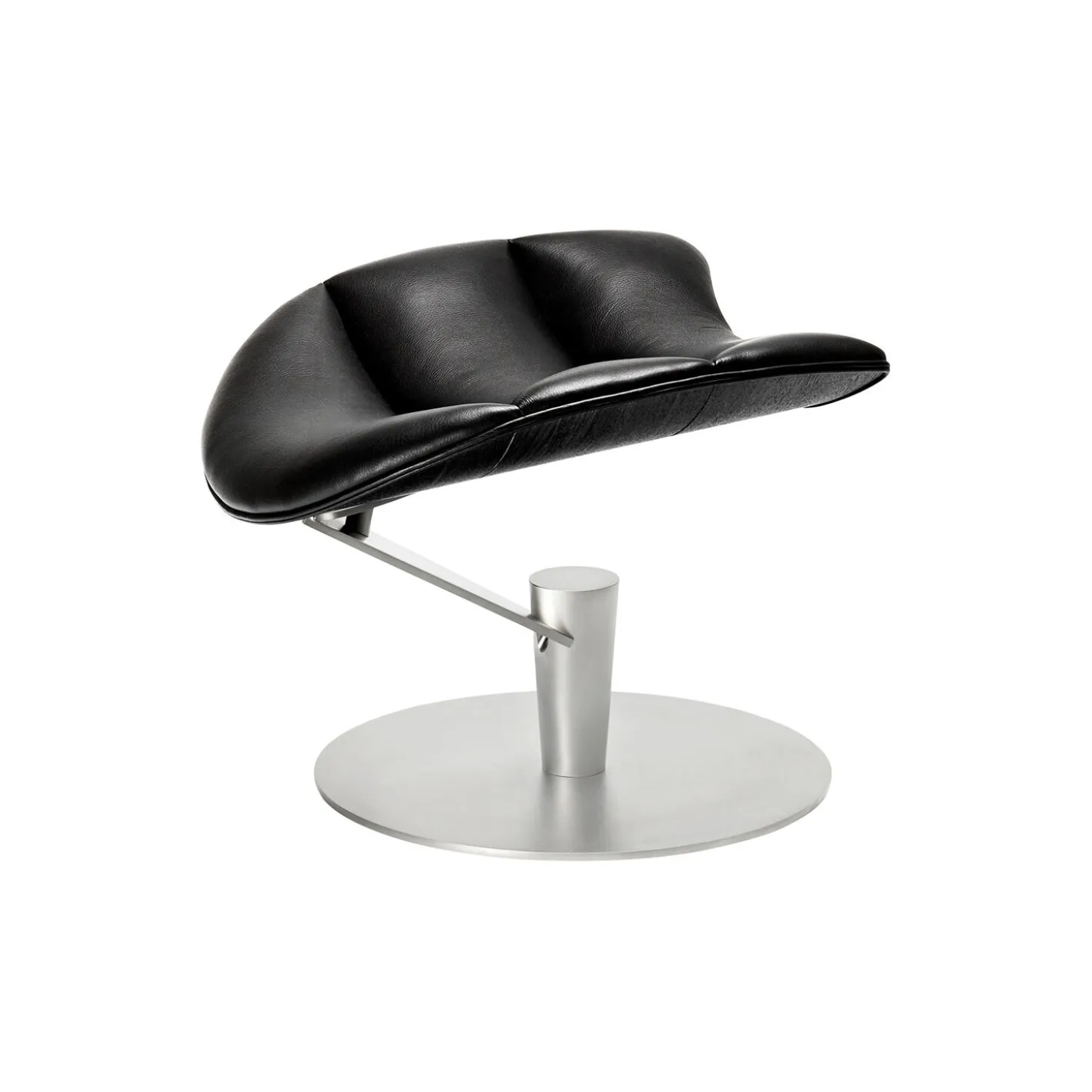 Lobster Footstool, sort eg/krom