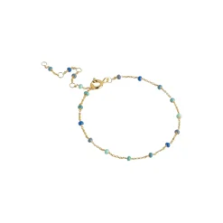 Lola armbånd, guld/atlantic