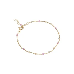 Lola armbånd, guld/tropical