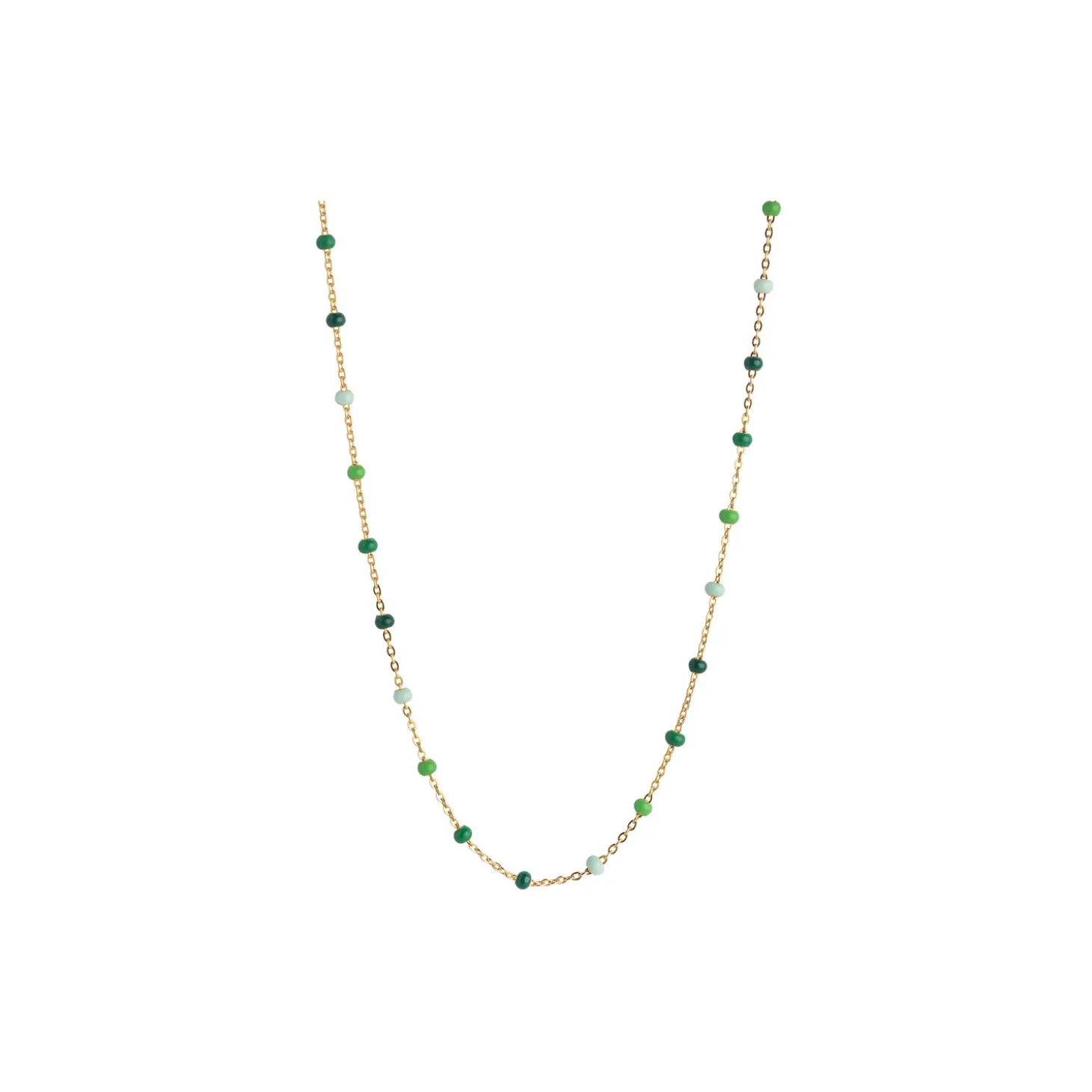 Lola halskæde, guld/spring