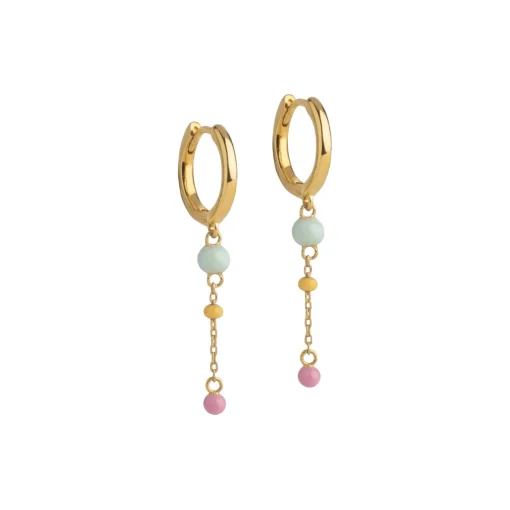 LolaBold Hoops, rainbow