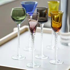 London snapseglas 6 stk.