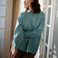 Loose Shirt, mineral stripe