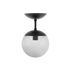 Lord 1 Ceiling/Wall Lamp, black/smoke