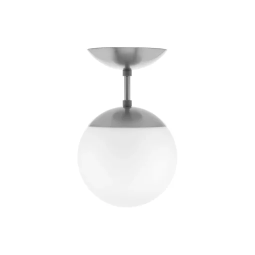 Lord 1 Ceiling/Wall Lamp, steel/opal