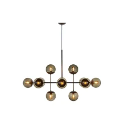 Lord Ballroom Lamp, black/smoke