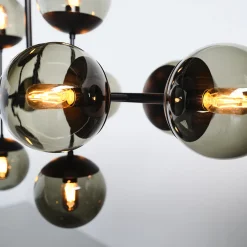 Lord Ballroom Lamp, black/smoke