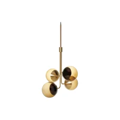Lord Bouquet Chandelier, brass/brown