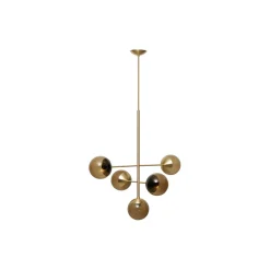 Lord Diva Pendant, brass/brown