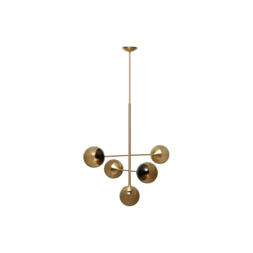 Lord Diva Pendant, brass/brown