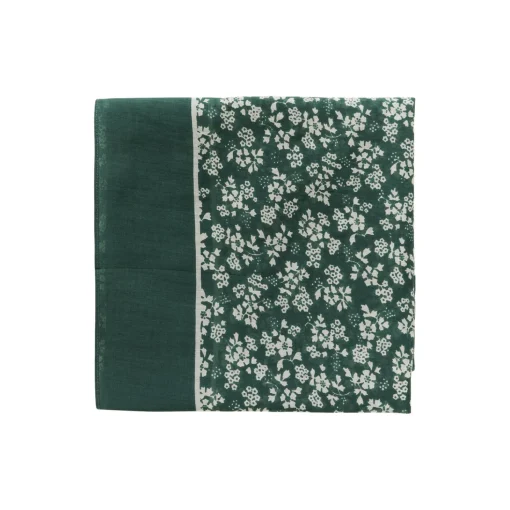 LouiPW Scarf, sea moss mini flwer