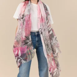 LOVE&CARE Tørklæde, pink