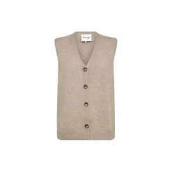LR-ELOISE 10 Waistcoat, aluminum melange