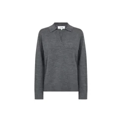 LR-ISMAILA 9 Pullover, dark grey melange