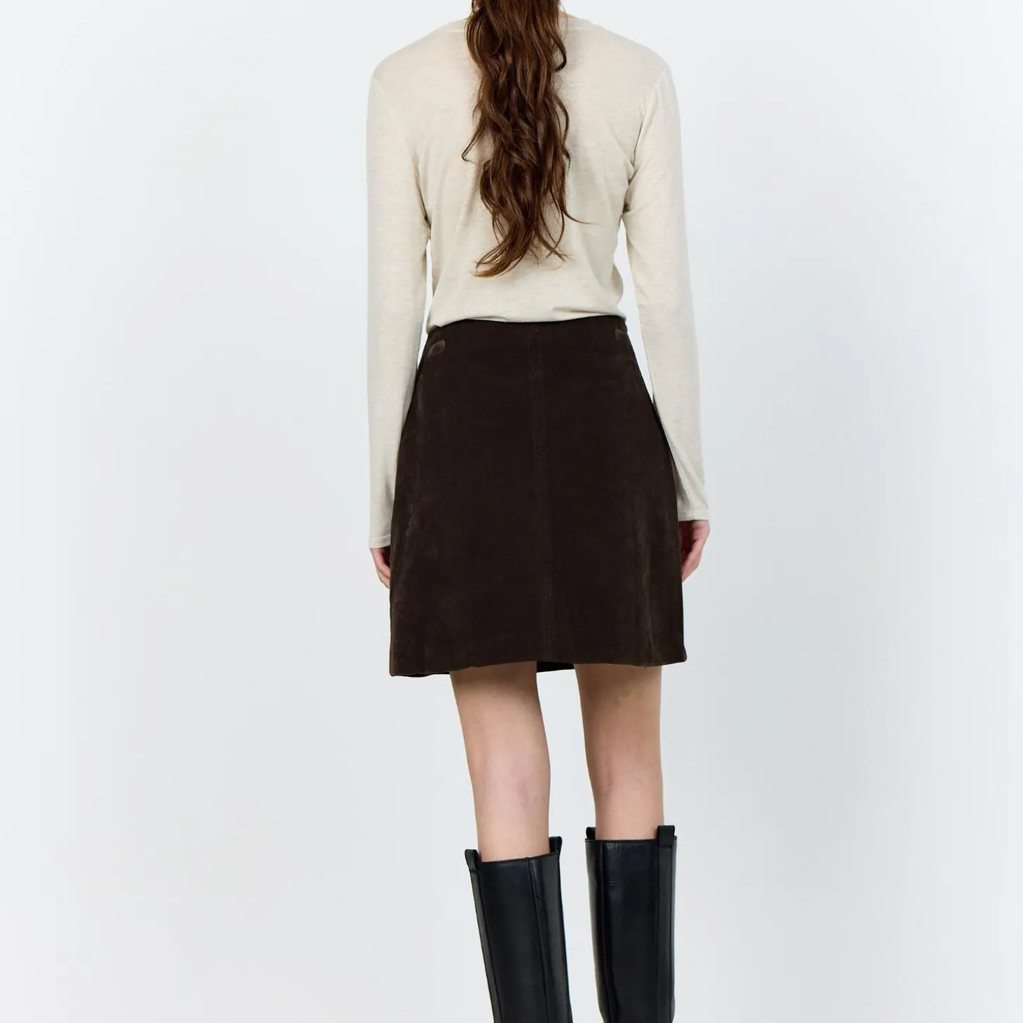 LR-NIOBA 2 Skirt, coffee
