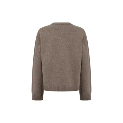 LR-PERLE 9 Cardigan, walnut melange