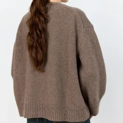LR-PERLE 1 Pullover, walnut melange