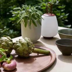 Lucca SC51 transportabel bordlampe, maroon