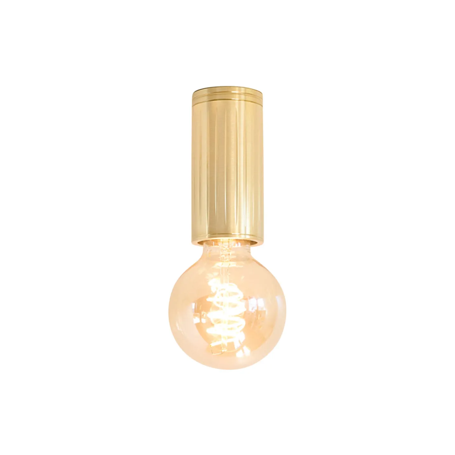 Luminar loftlampe, messing