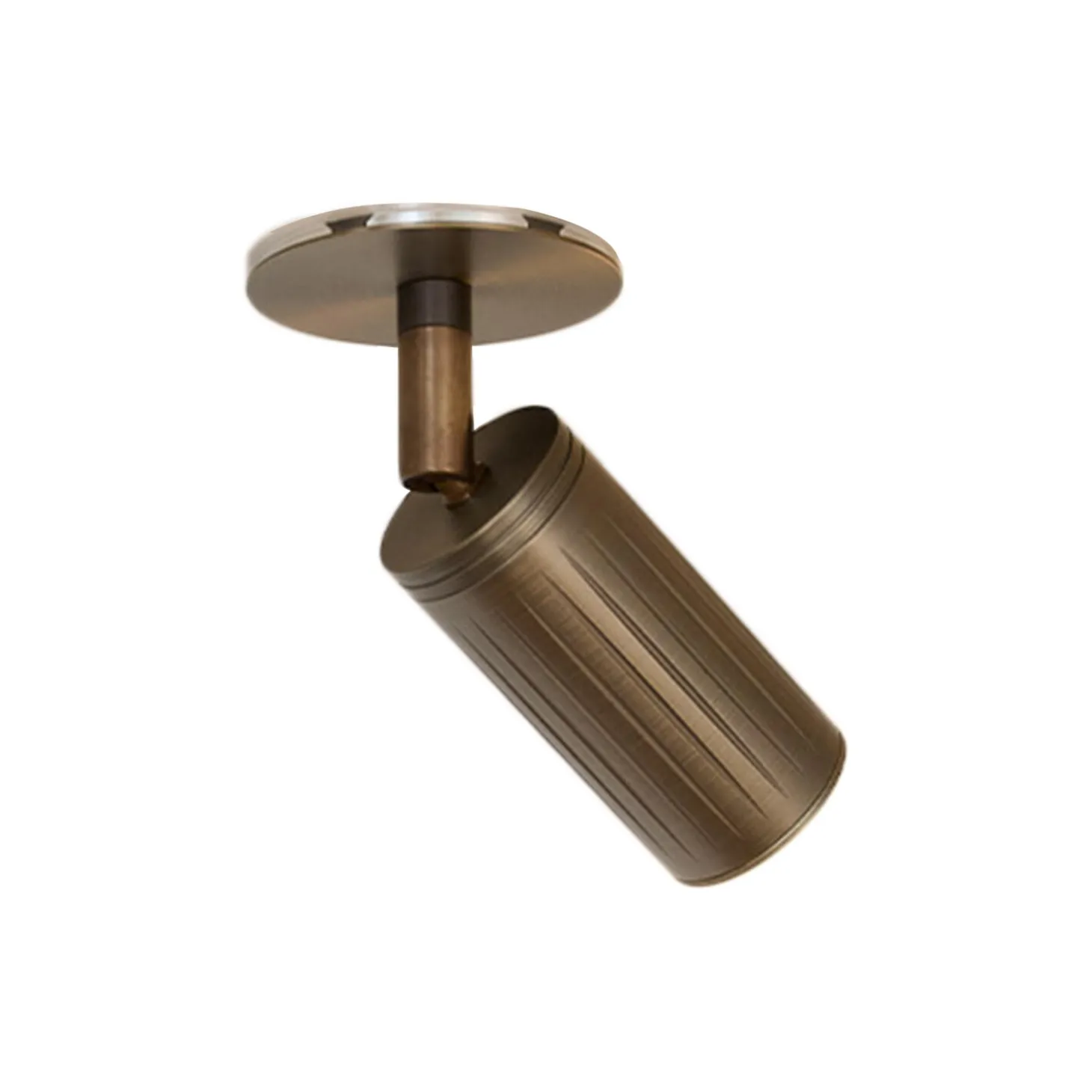 Luminar væg-/loftspot, bruneret messing