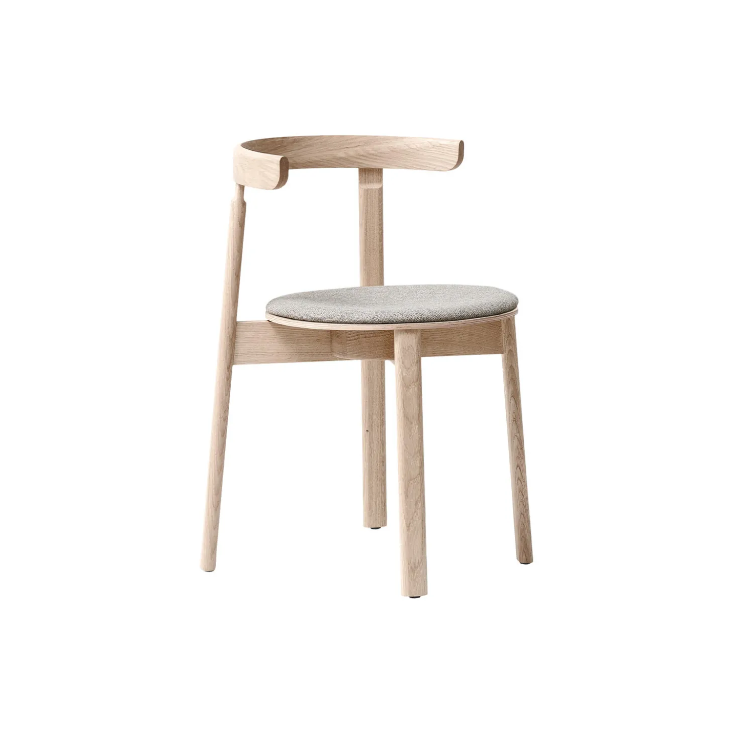 Lunar Chair, white oak hallingdal