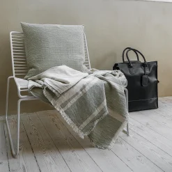 Lyme Grass plaid, green