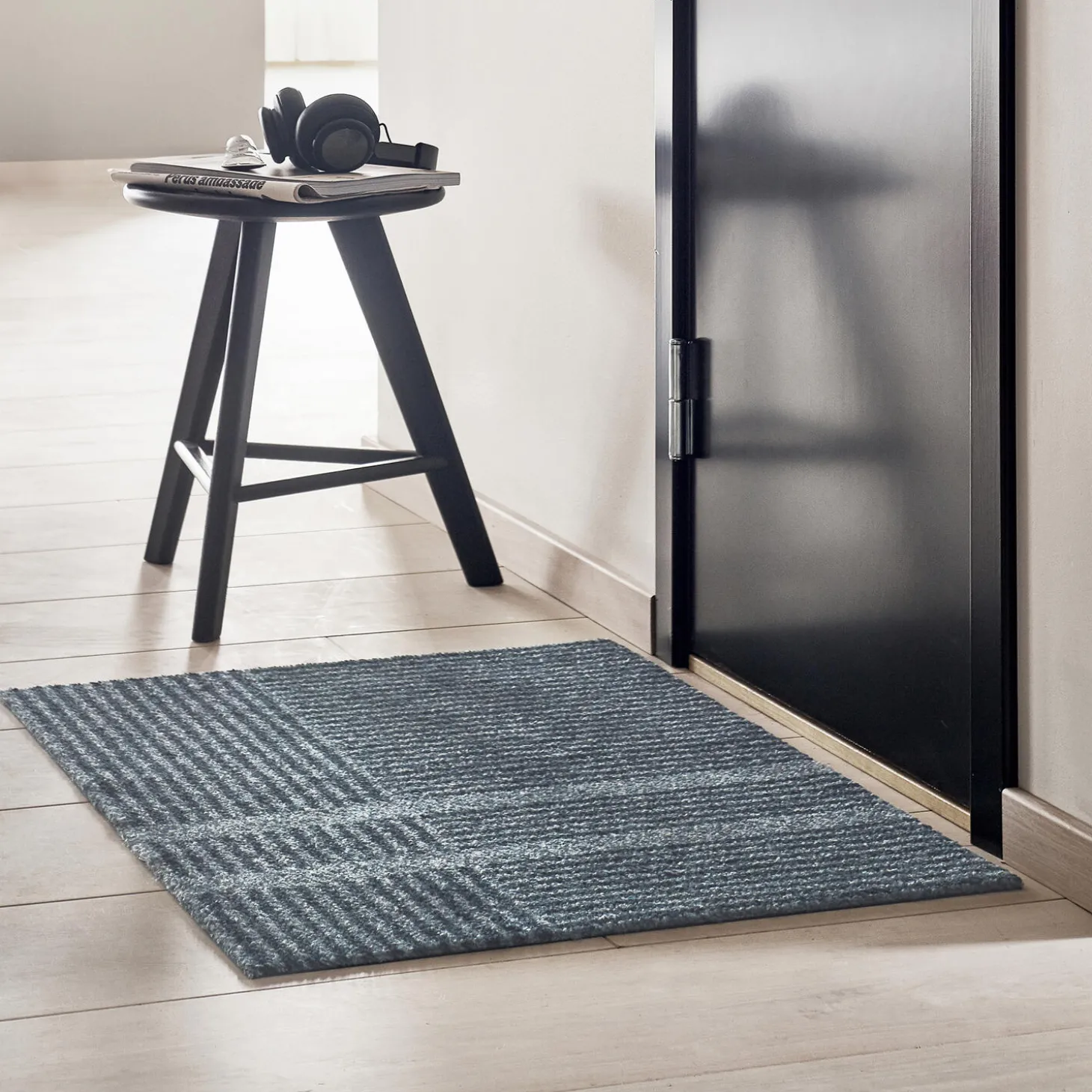 Løype Stormy Blue dørmåtte