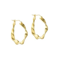 Maeve Hoops Big, forgyldt