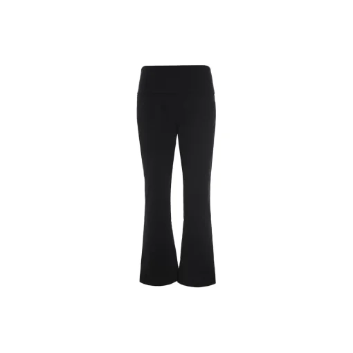 Magic stretch bukser med svaj, black
