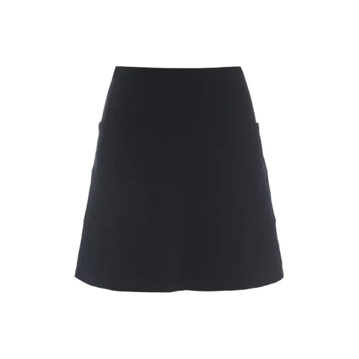 Magic stretch kort nederdel, black