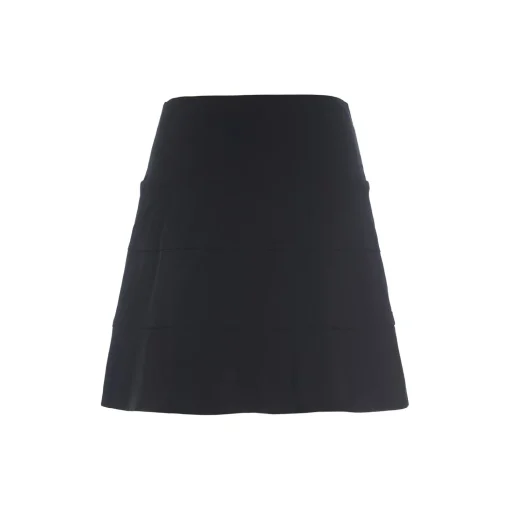 Magic stretch kort nederdel, black