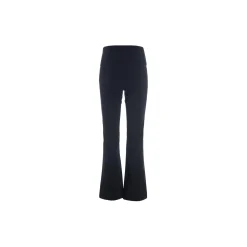 Magic stretch lange bukser med svaj, black